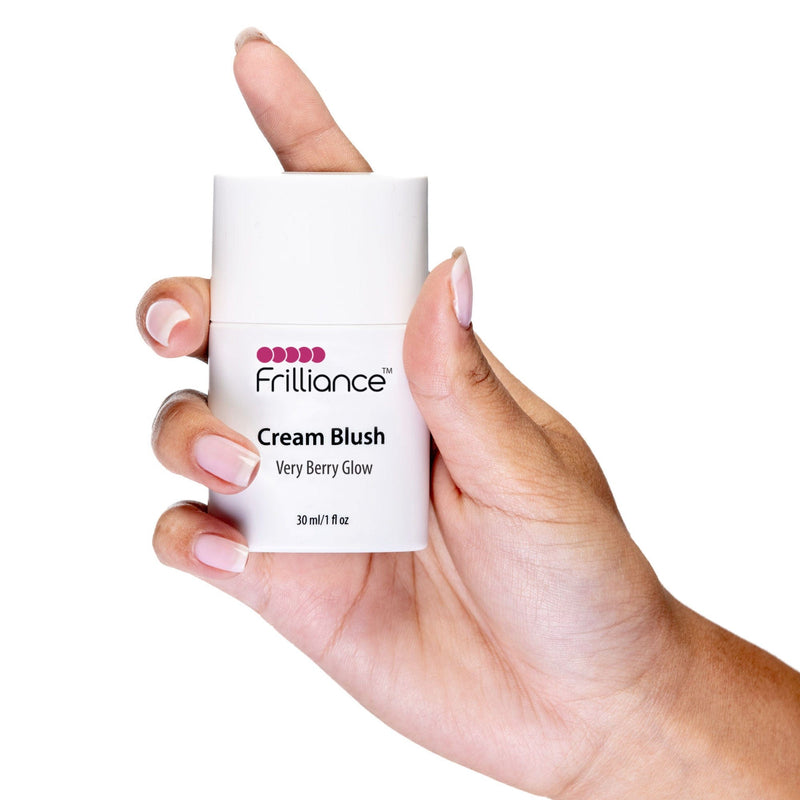 Fiona Frills Makeup Cream Blush in Very Berry Glow Frilliance